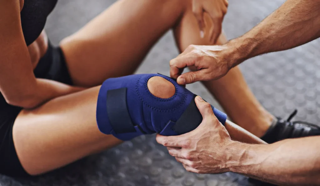 Revitalising Recovery: Effective Rehabilitation Strategies for Muscle Injuries 2 Person undergoing muscle rehabilitation therapy Brackley